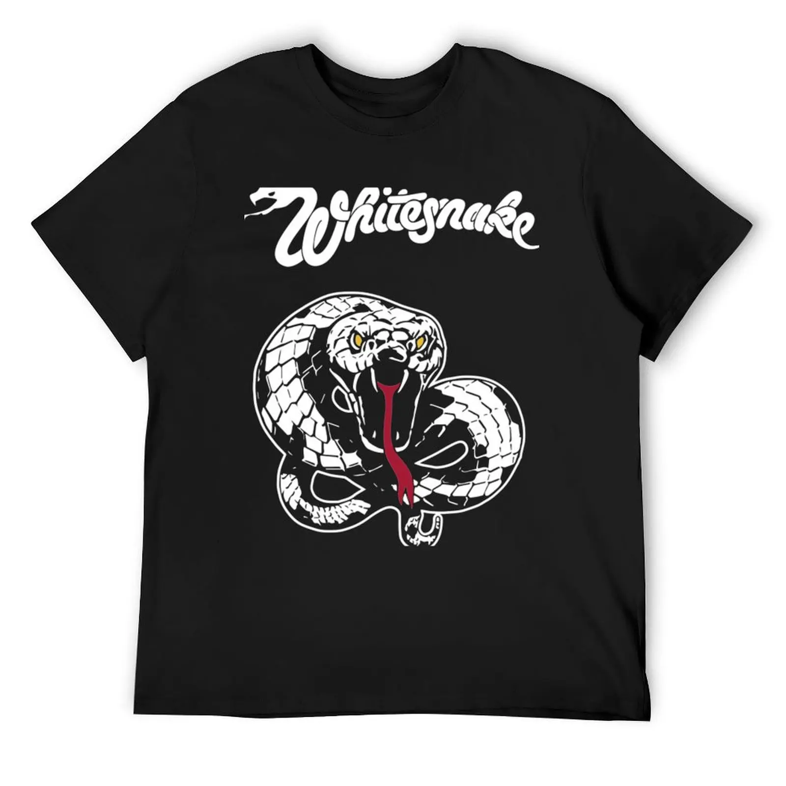 

Whitesnake T-Shirt graphic t shirt vintage oversizeds graphics customizeds Short sleeve tee men
