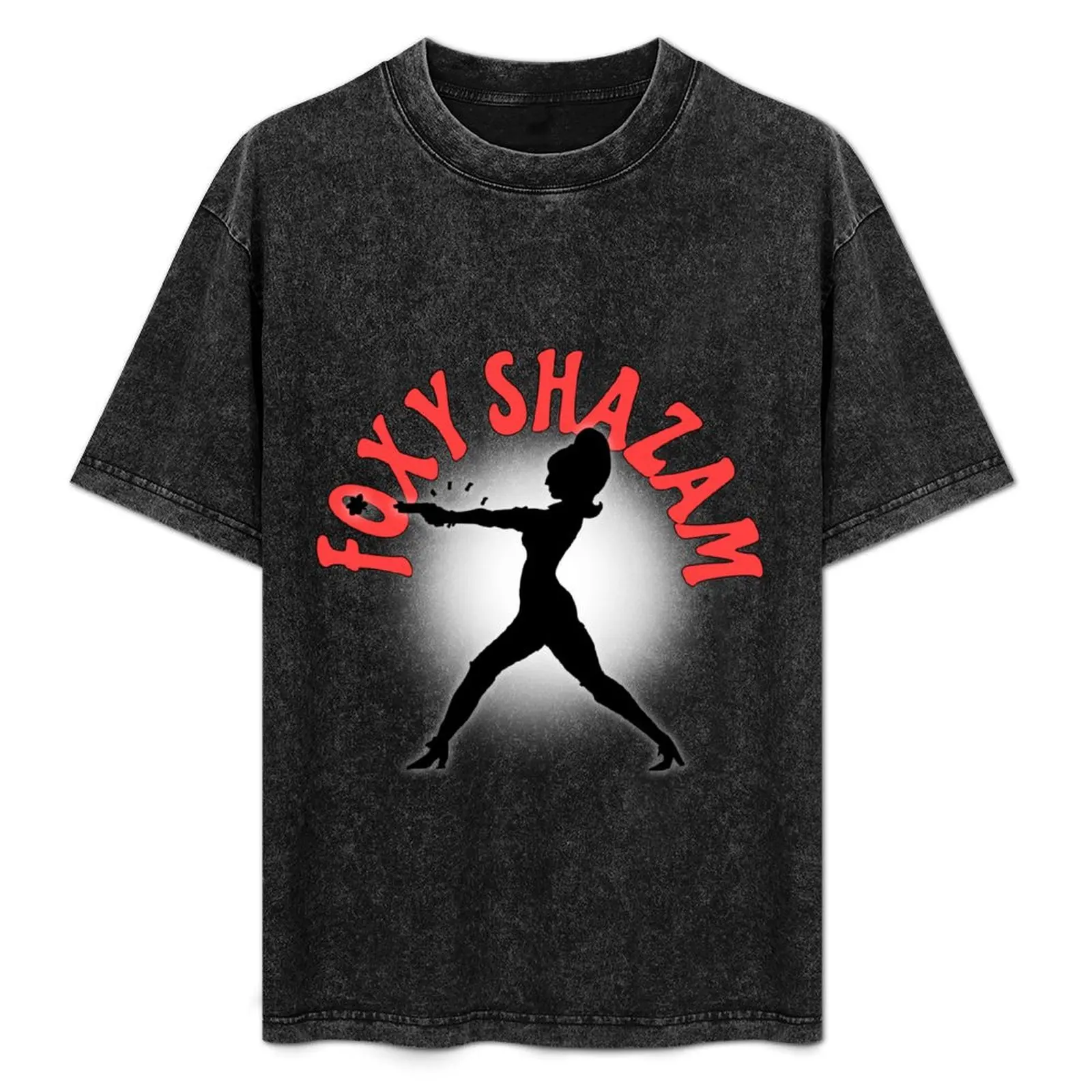 Agent Foxy Shazam Silhouette T-Shirt shirts graphic tee heavyweights funny t shirts for men