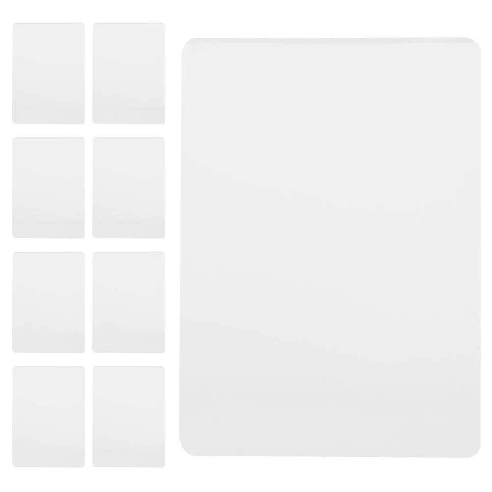 

100 Sheets Clear PVC Photo Protective Film Thermal Laminating Sheets Waterproof Laminating Pouches for Documents Photos