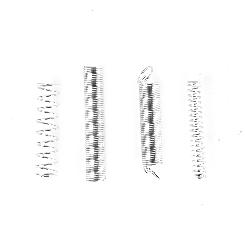 Tension Spring Hardware Tool Spring Set Accessories Extension And Compression Coil Metal Steel Assorted With Storage Box