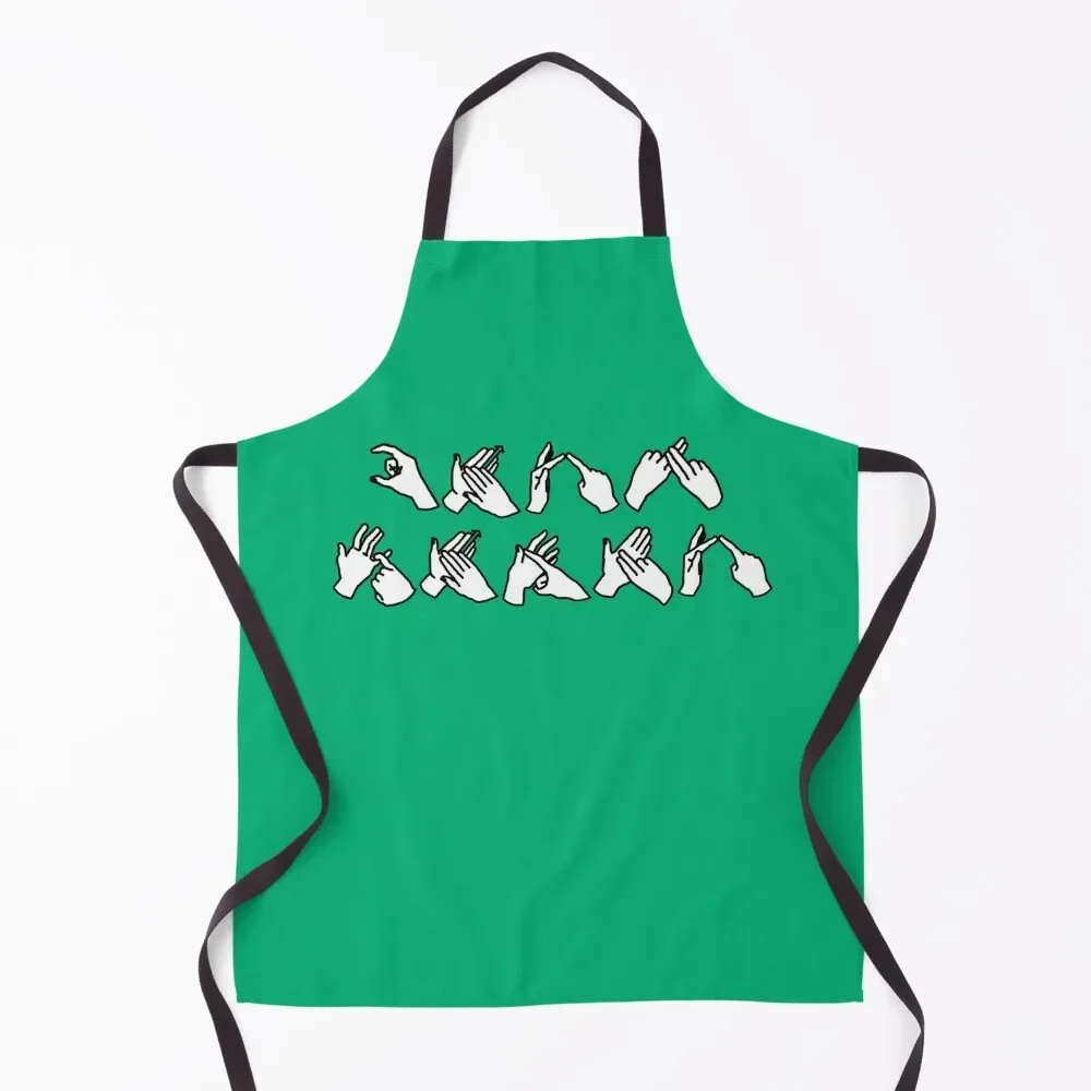 

Chef Shane - BSL / AUSLAN Apron Novelties Kitchen And Home Kitchen Handle For Women Apron