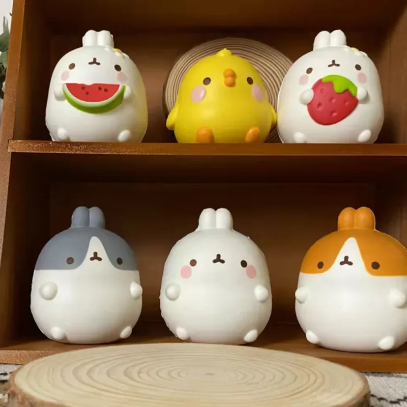 NEW adult Adult Cute Chick Rabbit Strawberry  Jumbo Squishy Kawaii Animal Slow Rising Stress Ball fidget toys Squeeze food Toys