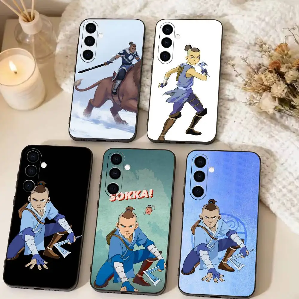 The Last Airbender Sokka  Phone Case For Samsung Galaxy A73,A72,A71,A70,A53,A52,A51,Others Soft Black Cover