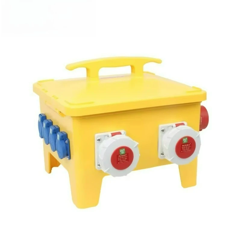 Flame Retardant Waterproof Power Control Socket, Power Box, Convenient Engineering Electrical Control Box, Mobile Box