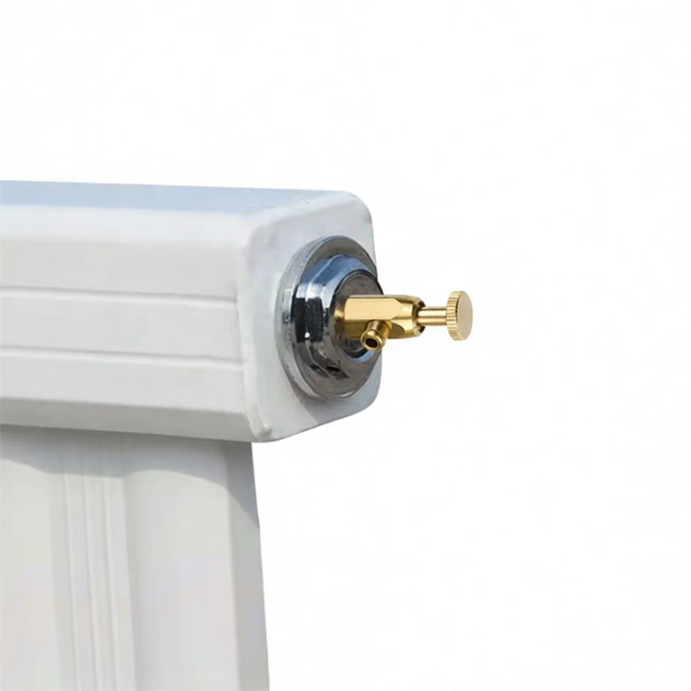 Thickened Brass Radiator Bleeder Valve Manual Exhaust Tap For Heating System 1/8 Inch Thread Air Release Relief Fitting