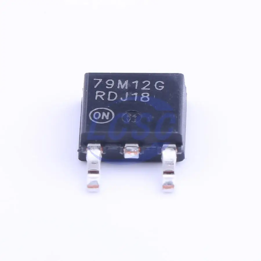 10pieces/Pack MC79M12CDTRKG 500mA 12V Negative Voltage Regulators Linear Low Drop Out TO-252-2 SMD PMIC Power Chip 79M12G