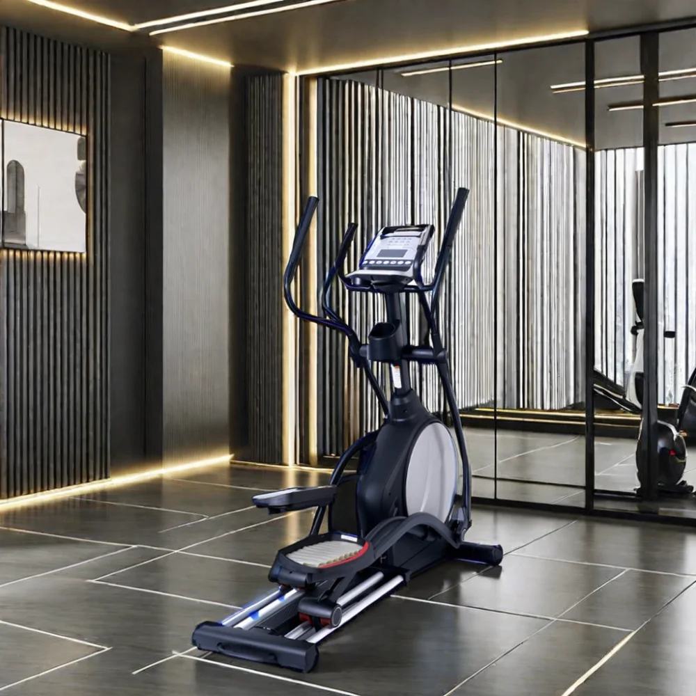 Guangzhou Factory Commercial Equipment Electric Exercise Bike Elliptical Trainer Walking Machine for Fitness Club Gym Use