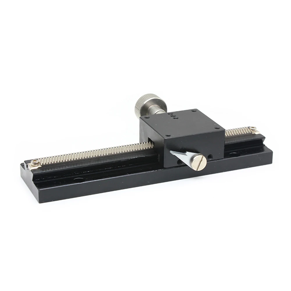 X Axis Long Stroke Dovetail Linear Stage Manual Fine Tuning Slide Table Trimming Displacement Platform