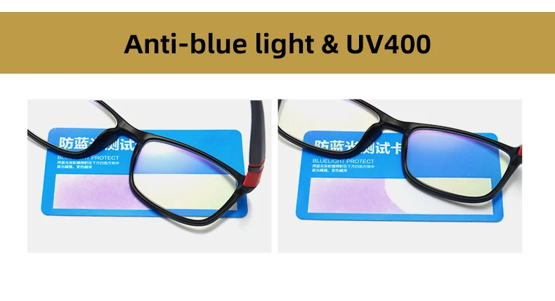 Neue Photochrome Lesebrille Für Männer Und Frauen Anti-blau Licht Objektiv Optische Gläser Marke Designer Brillen – Detail 3
