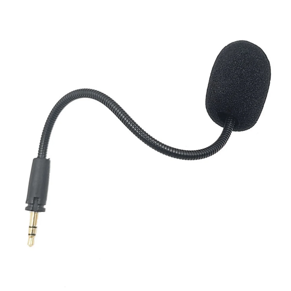 B18B Cuffie da gioco Microfono a collo di cigno per cuffie Turtle Beach Microfono interfono da gioco 3,5 mm