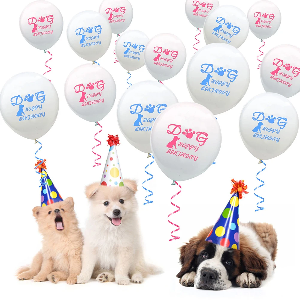 

Birthday Balloon Decoration Dog Theme Party Supplies Balloons Pet Birthday Decor Environmental Friendly Material Suitable