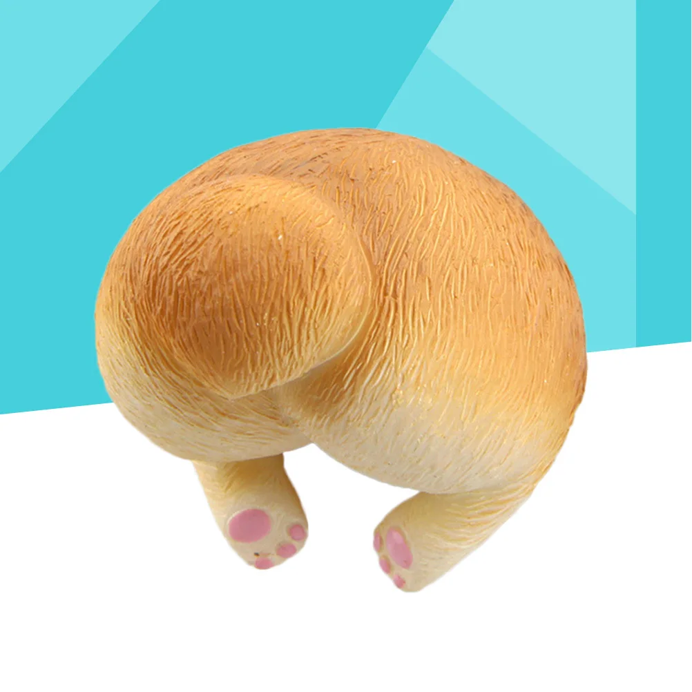 

Resin Corgi Butt Refrigerator Sticker Magnetic Stereo Design for Fridge Home Kitchen Decor Unique Gift Idea Adhesion