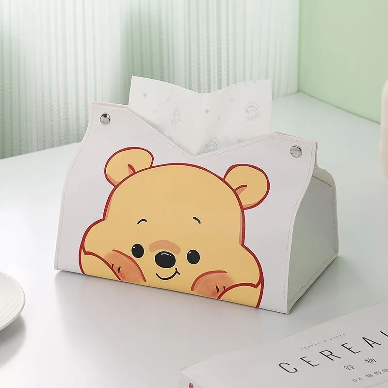 Disney Winnie the Pooh cute creative cartoon animation pattern new men and women home living room desktop storage tissue box
