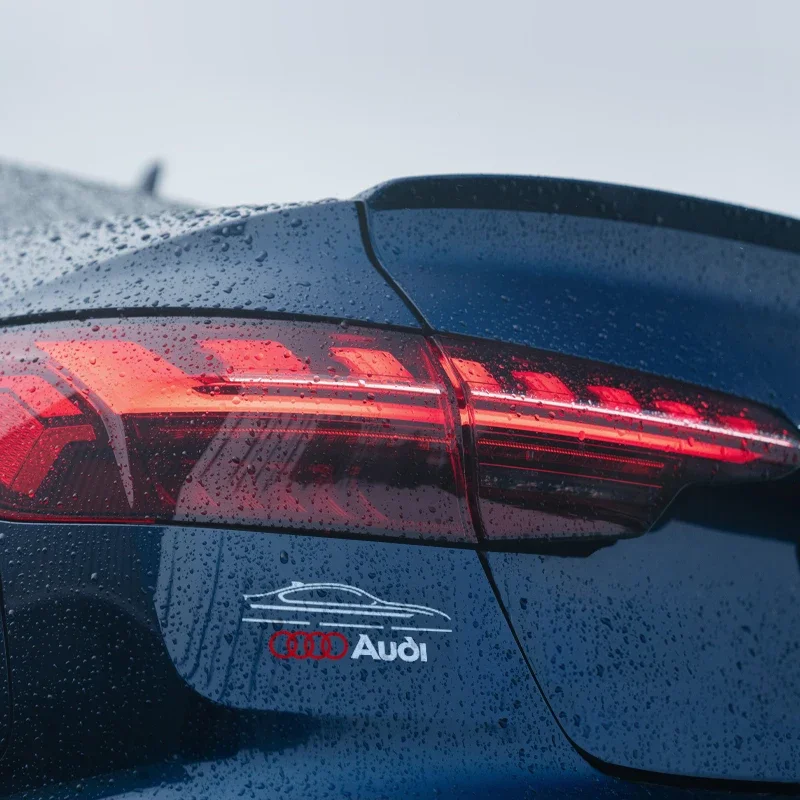 2 قطعة نافذة السيارة الجانبية الزجاج ملصقات لأودي سلاين كواترو Q5 Q3 Q2 Q7 A3 B5 B6 B7 B8 B9 8P 8V 8L A5 A4 C6 C5 A1 A6 A7 A8  ص3 #6