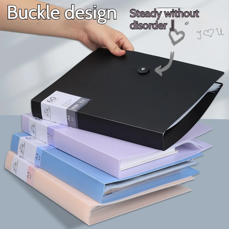 A4 Brochuretransparent Insert File Bagtest Paper Folder Pregnancy Test Book  Music Score Folder  Brochure  Poster  File  Storage