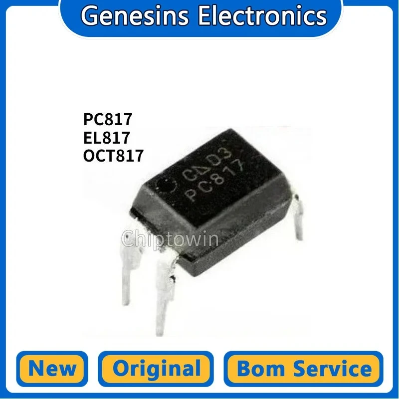 817C Optocoupler PC817 PC817C FL817C PC817B 817 DIP-4 EL817 W7