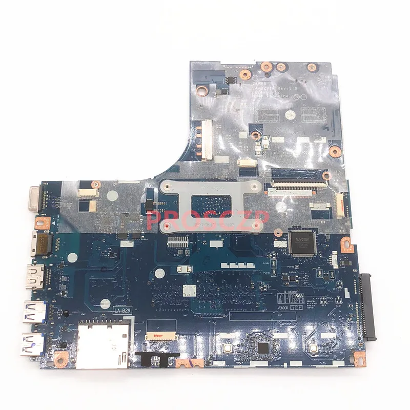 ZAWBB LA-B291P Mainboard For LENOVO B50-45 Laptop Motherboard 5B20G37223 With E1-6010 CPU 100% Full Tested Working Well