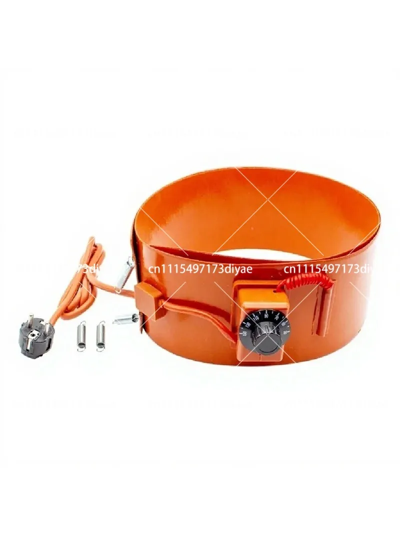 200L Drum Silicone Heating Belt 1740x250mm 2000W Rubber Heater Wrap for DIY Customizable