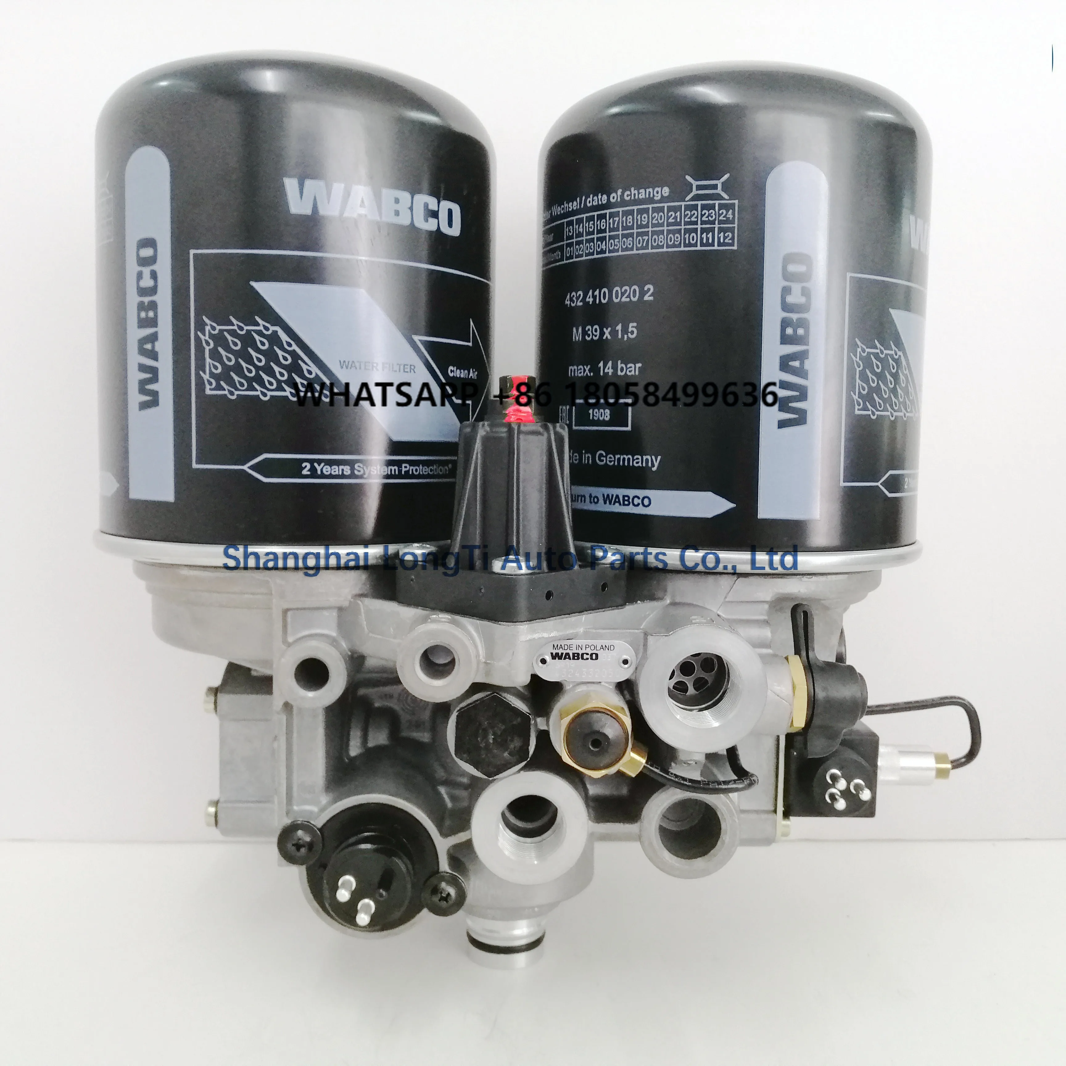 

Original Imported Double Chamber Air Dryer 4324332050 S4324332050 Truck Bus