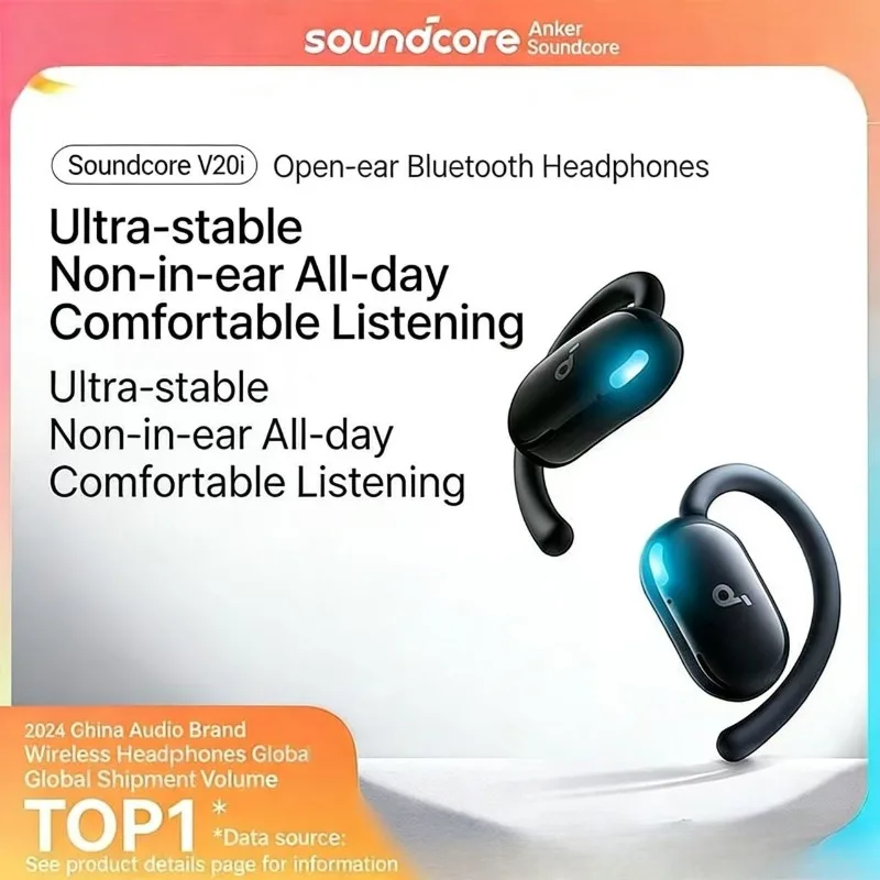 

SOUNDCORE V20i Open Bluetooth Earphone APP Noise Reduction Sports Gas Bone Conduction Ear Hanging Earphones