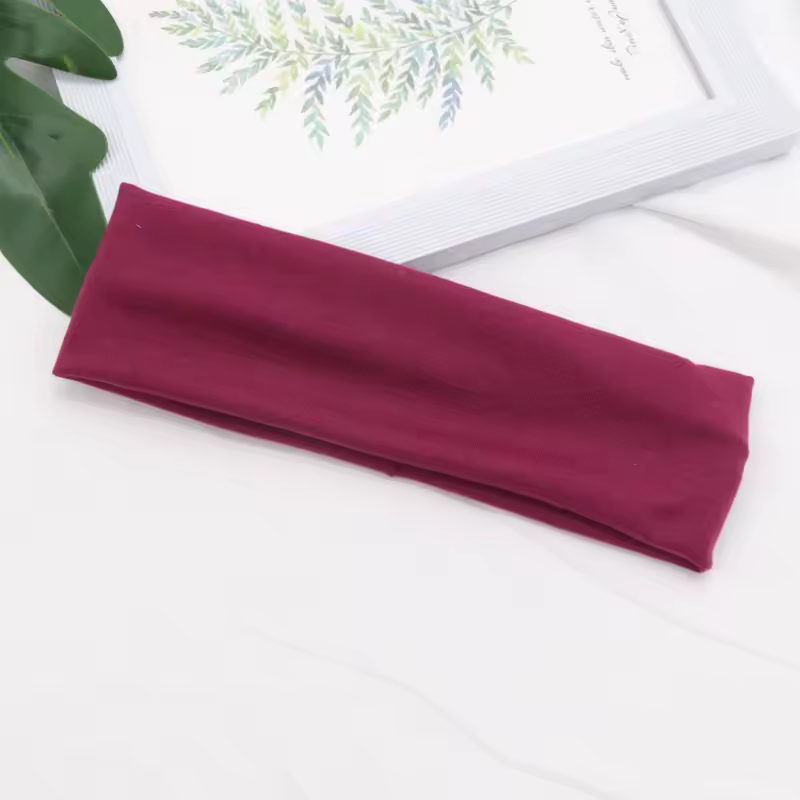 Elastic Cotton HairBand Fashion Headbands for Women Men Solid Running Fitness Yoga Hair Bands Stretch Makeup Hair Accessories - Image 20