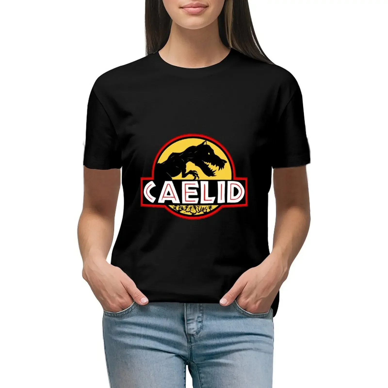 

Welcome To Caelid T-Shirt kawaii clothes shirts graphic tees hippie clothes female Women clothing