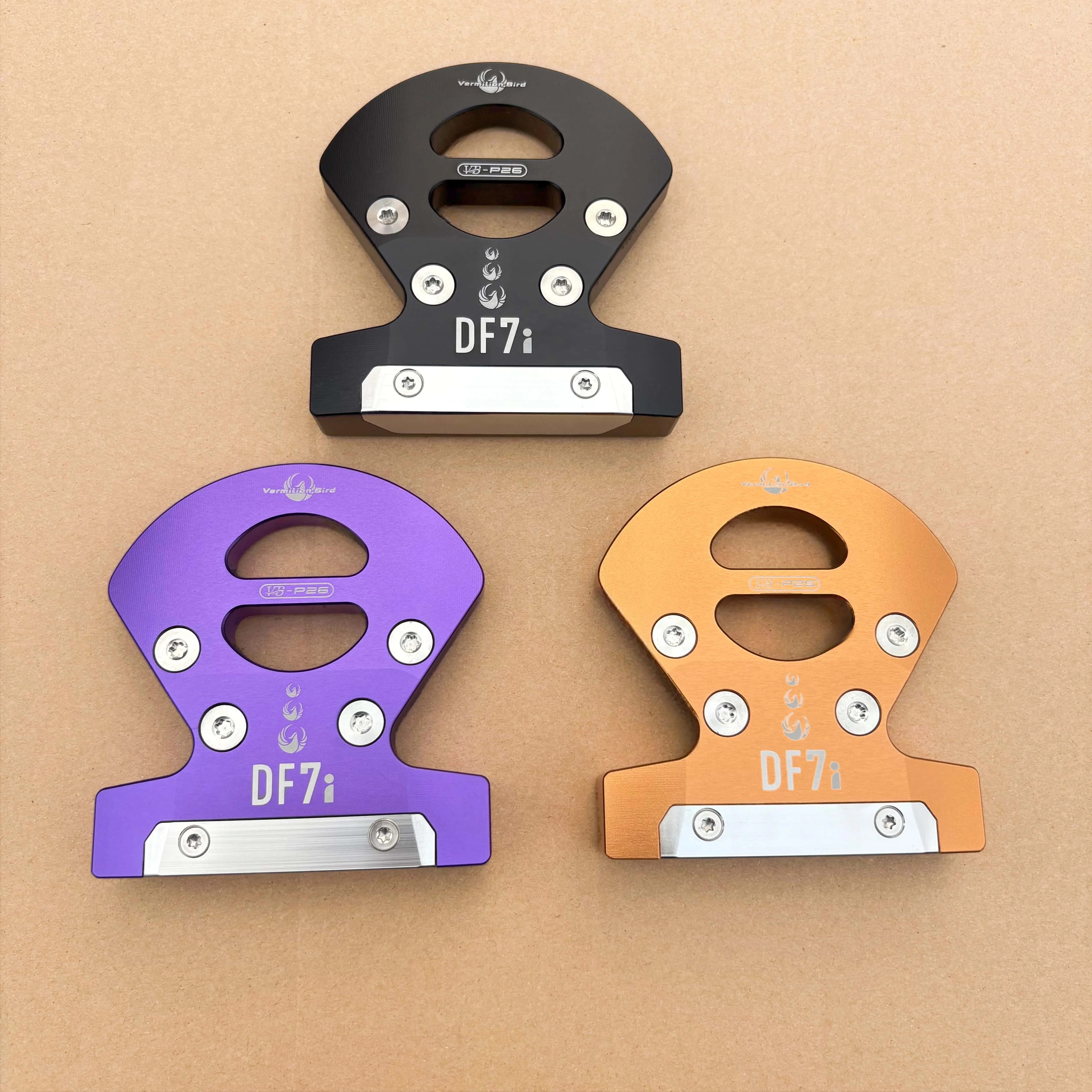 tete-de-putter-de-golf-vermilion-bird-lame-en-aluminium-usinee-cnc-de-precision-poids-reglable-moi-eleve-pour-l'entrainement-au-putting-de-golf