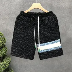 Foam Craft Shorts Men Casual Outfit Spliced pants Summer New Men's Beach Trousers