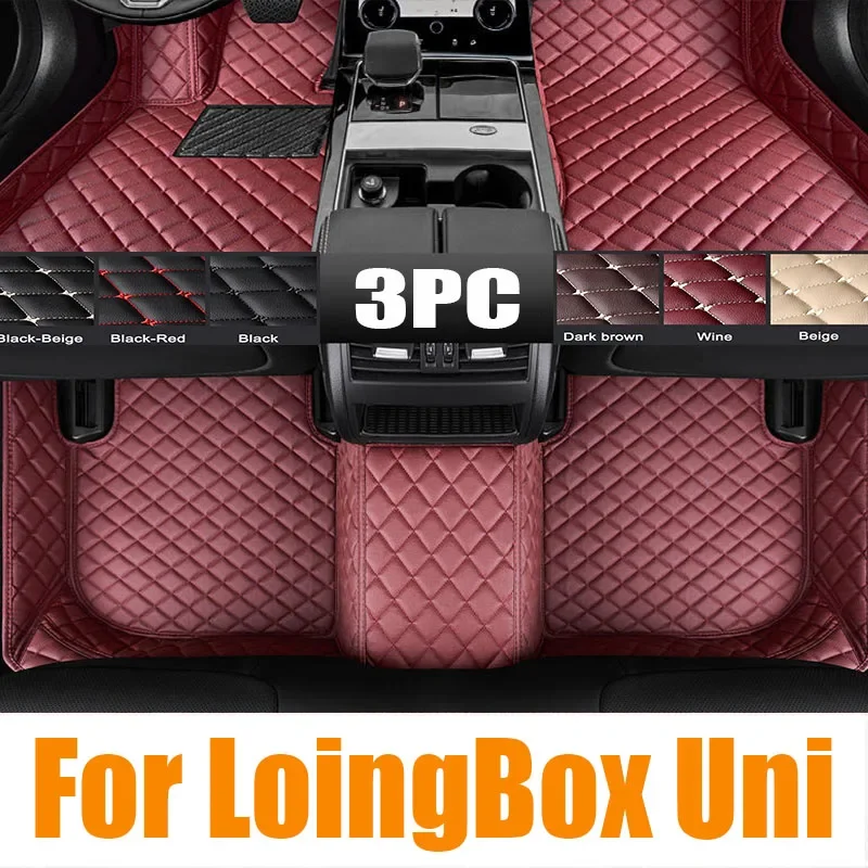

Оригинальные автомобильные коврики TPE на заказ для LoingBox Uni 2022 2023, водонепроницаемый ковер, автомобильные аксессуары для интерьера