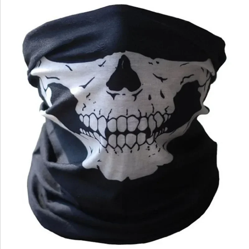 Seamless Skull Men Balaclava Ski Mask Outdoor Cycling Caps Breathable Face Cover Motorcycle Bicycle Helmet Hood Scarf Windproof