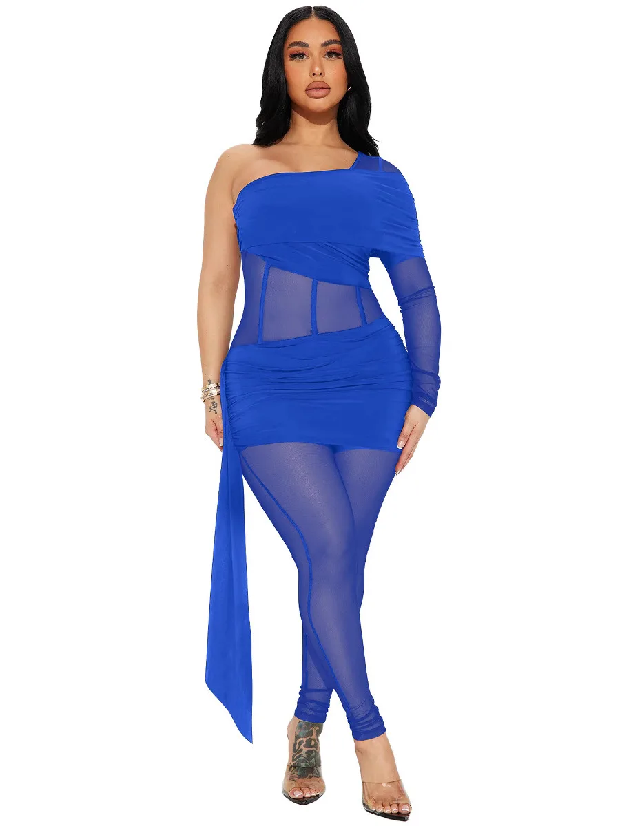 

Patchwork Me Single oulder Jumpsuit Long Pants mid Waist Fit for All Seasons Lightweight Summer Faion Ladies' Onesie