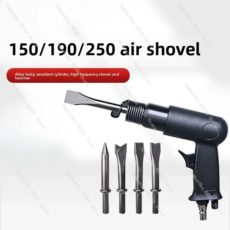 150/190/250 Industrial Pneumatic Chisel, Air Pick Hammer for Weld Slag, Brake Pad, Tire Repair
