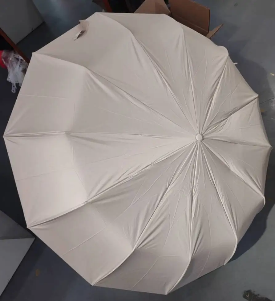 

Lightweight Large Umbrella with Logo Strong Frame Adults Easy Auto Open/Close Button Windproof Travel Umbrellas for Storm Rain