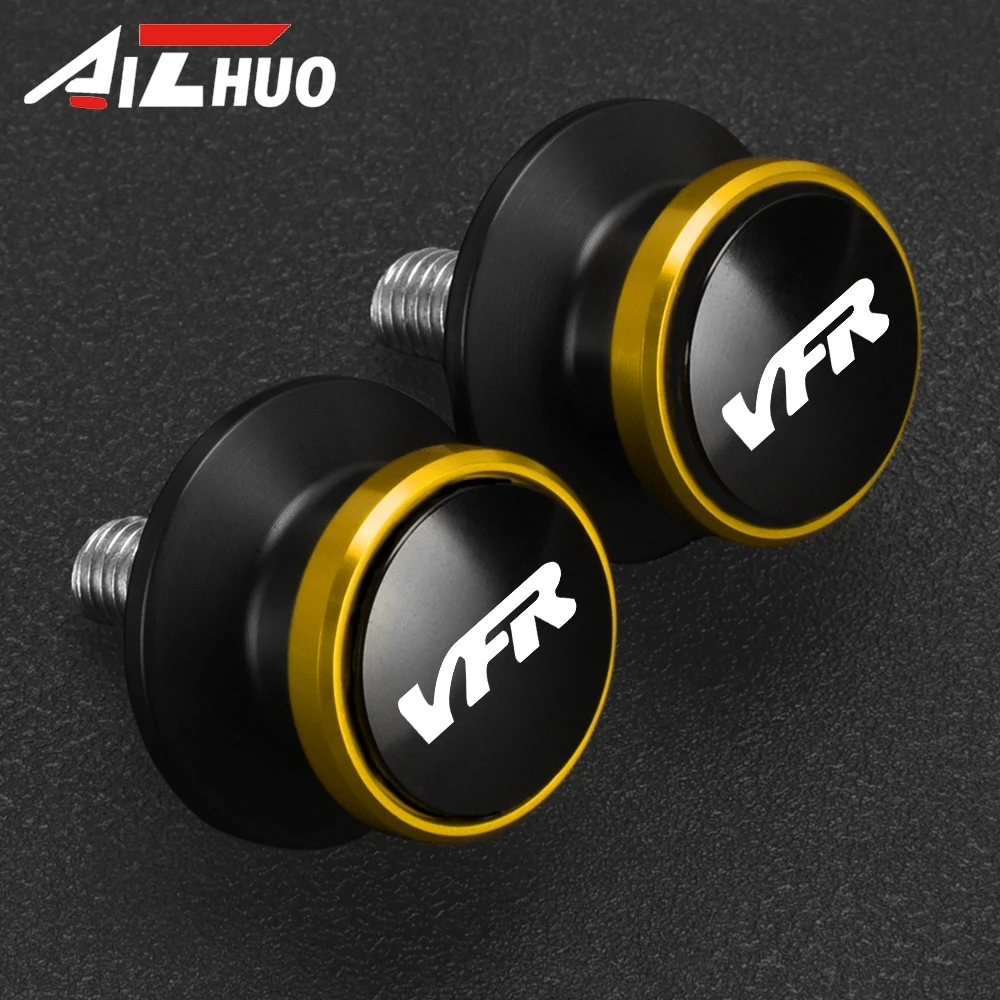

VFR 800 1200 Motorcycle Accessories 8MM Swingarm Spools Sliders Rear Stand Screws FOR HONDA VFR800 VTEC VFR1200 1998-2025 2026