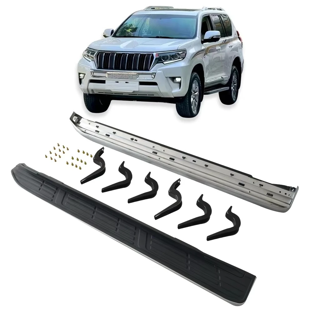

Автомобильная подножка для Land Cruiser Prado FJ150 2023 2024, подножки, боковые педали