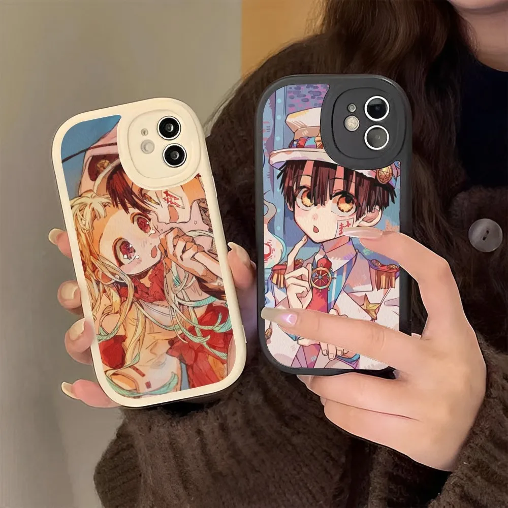 T-Toilet-bounds H-Hanako-kun Phone Case Hard Leather For iPhone 14 13 12 Mini 11 14 Pro Max Xs X Xr 7 8 Plus Fundas