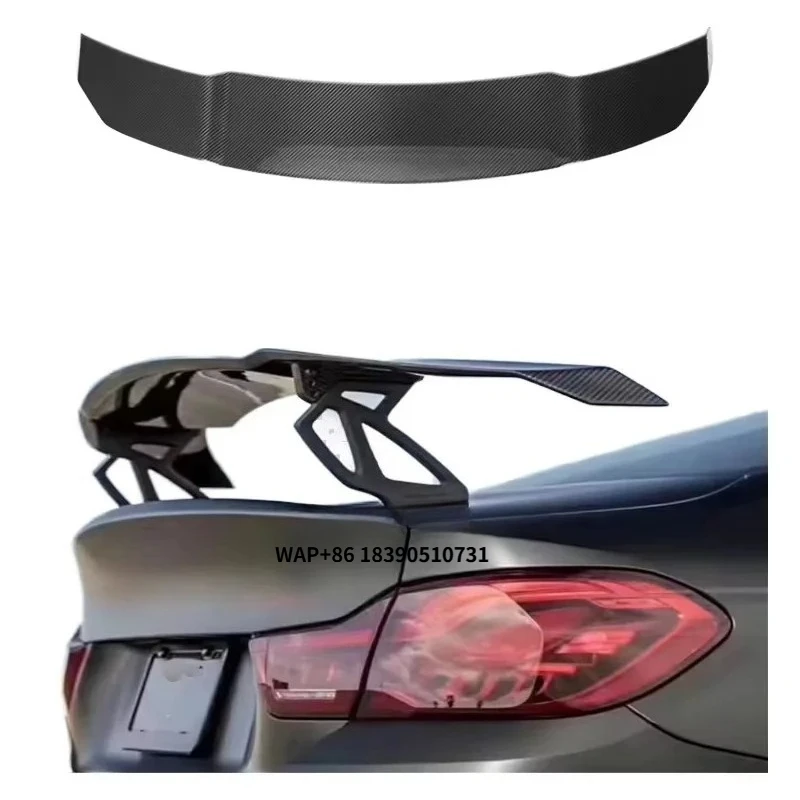 

Genuine Carbon Fiber Spoiler for M3 M4 F80 F82 GTS-V Style Real Carbon Fiber Rear Wing Trunk Spoiler