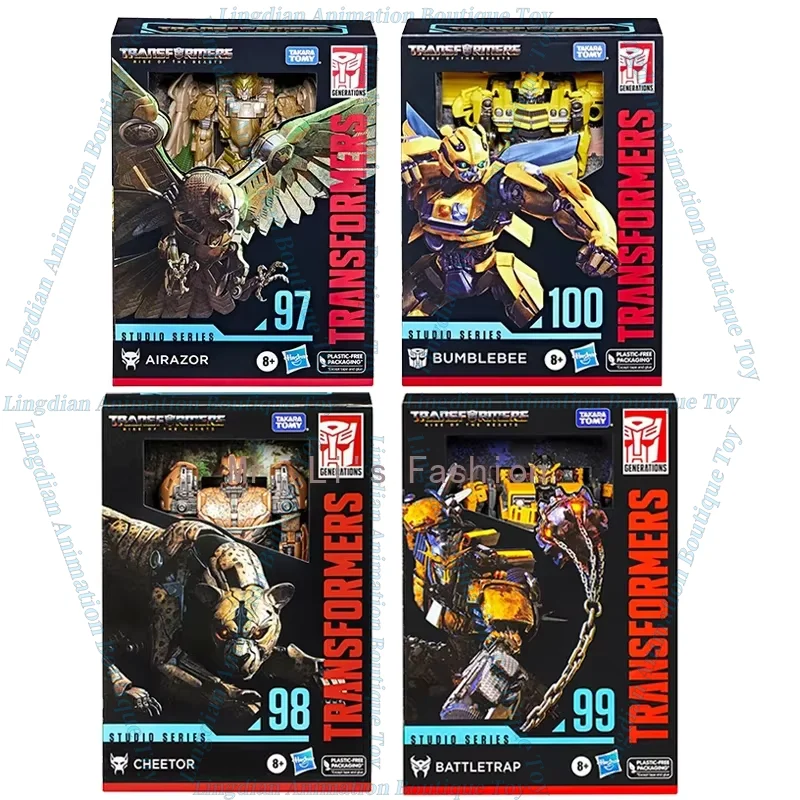 In Stock Transforming Toys Studio Series SS97 Airazor SS100 Bee SS98 Cheetor SS99 Battletrap Terrorcon Icebox Rise of The Beasts