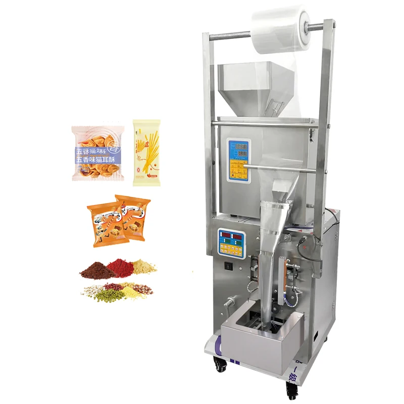 Automatic Powder Granule Packing Machine Food Coffee Spice Stick Sugar Candy Salt Seed Sachet Multi Functional Packaging Machine