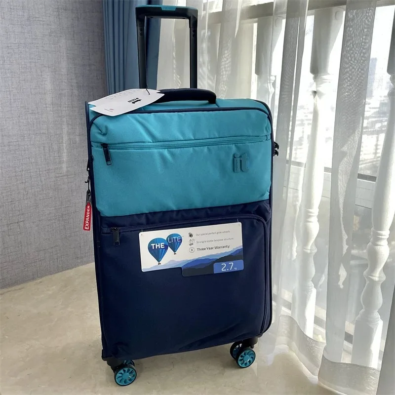 

Lightweight Softside Luggage Spinner Suitcase With Wheels Travel Bags For Men Women Travel Suitcase Oxford Fabric 24 Inch