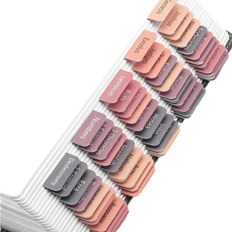 

Mr. Pen Bible Tabs – 5 Laminated Boho-Style Index Tabs For Study Bibles, Suitable For Men And Women