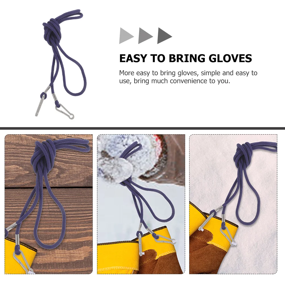 2 Pcs Compression Gloves Children's Lanyard Holder Strap Anti-lost Rope For Toddler Straps Portable Kids