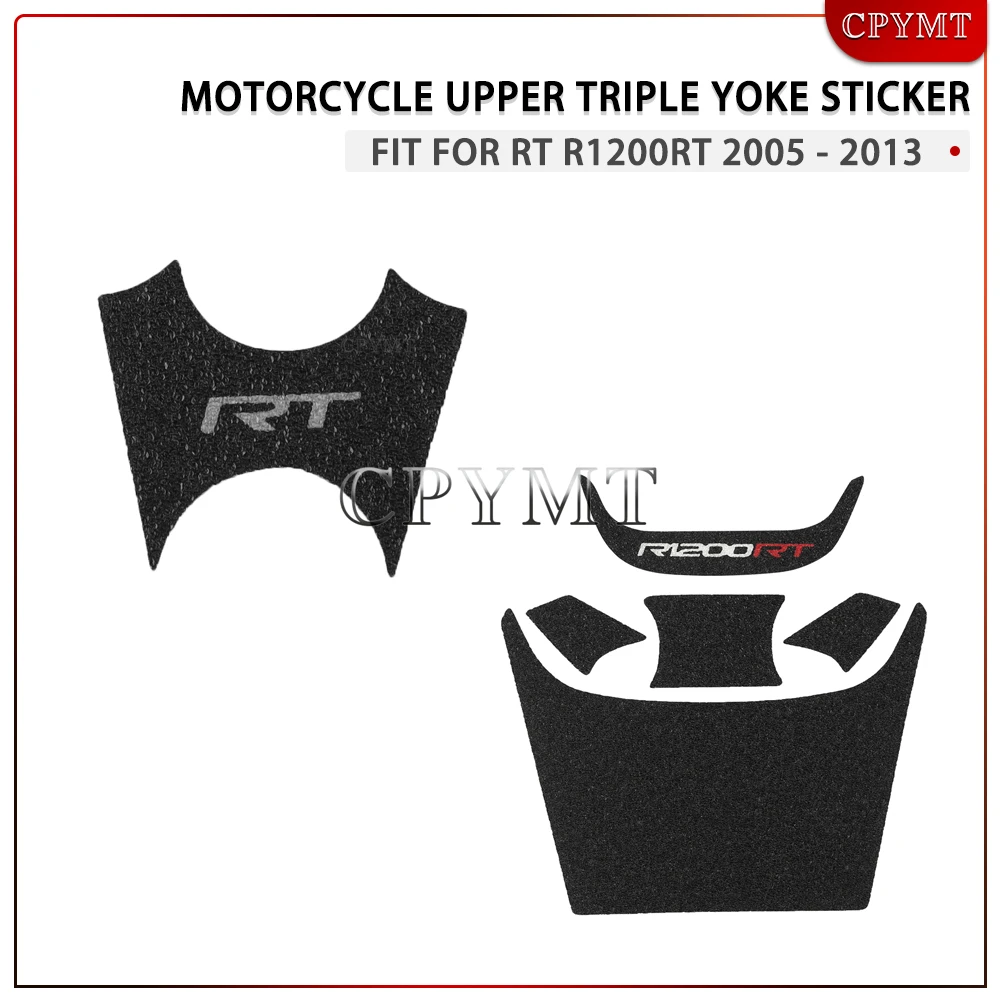 

RT R1200RT Frosted Sticker fit For 2005 - 2013 Motorcycle Upper Triple Yoke Defender Fairing Symbol Decal
