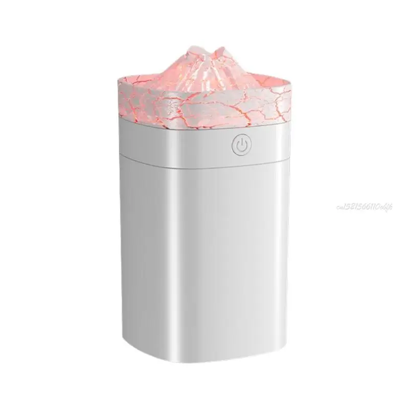 27rb umidificador ar chama colorida com atmosfera Night Light Flame Essential Oil