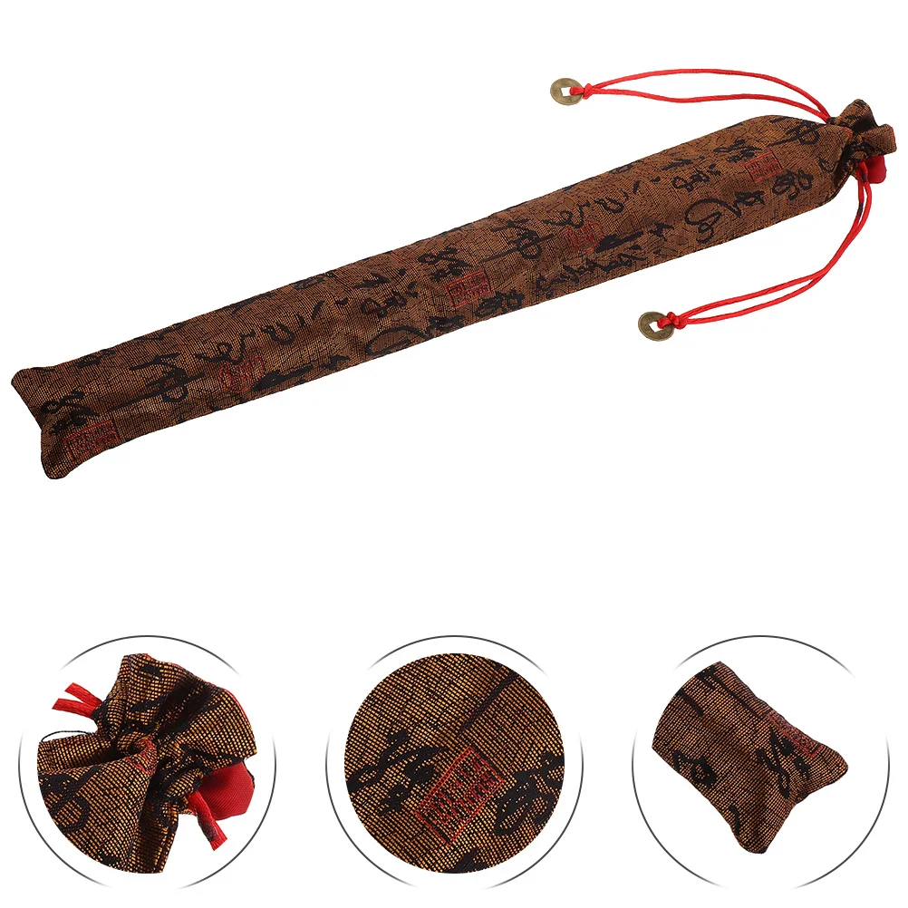 4Pcs Fabric Folding Fan Pouch Soft Lined Protective Cover Bags for Hand Fans Travel Daily Use Decorative Organizer Foldable Fan