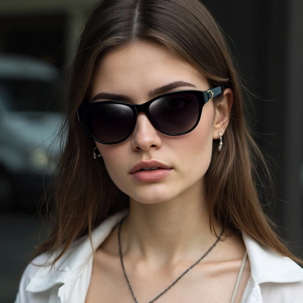 

Брендовые Модные женские солнцезащитные очки кошачий глаз, поляризованные винтажные пластиковые женские солнцезащитные очки, стильные розовые солнцезащитные очки для вождения, отдыха