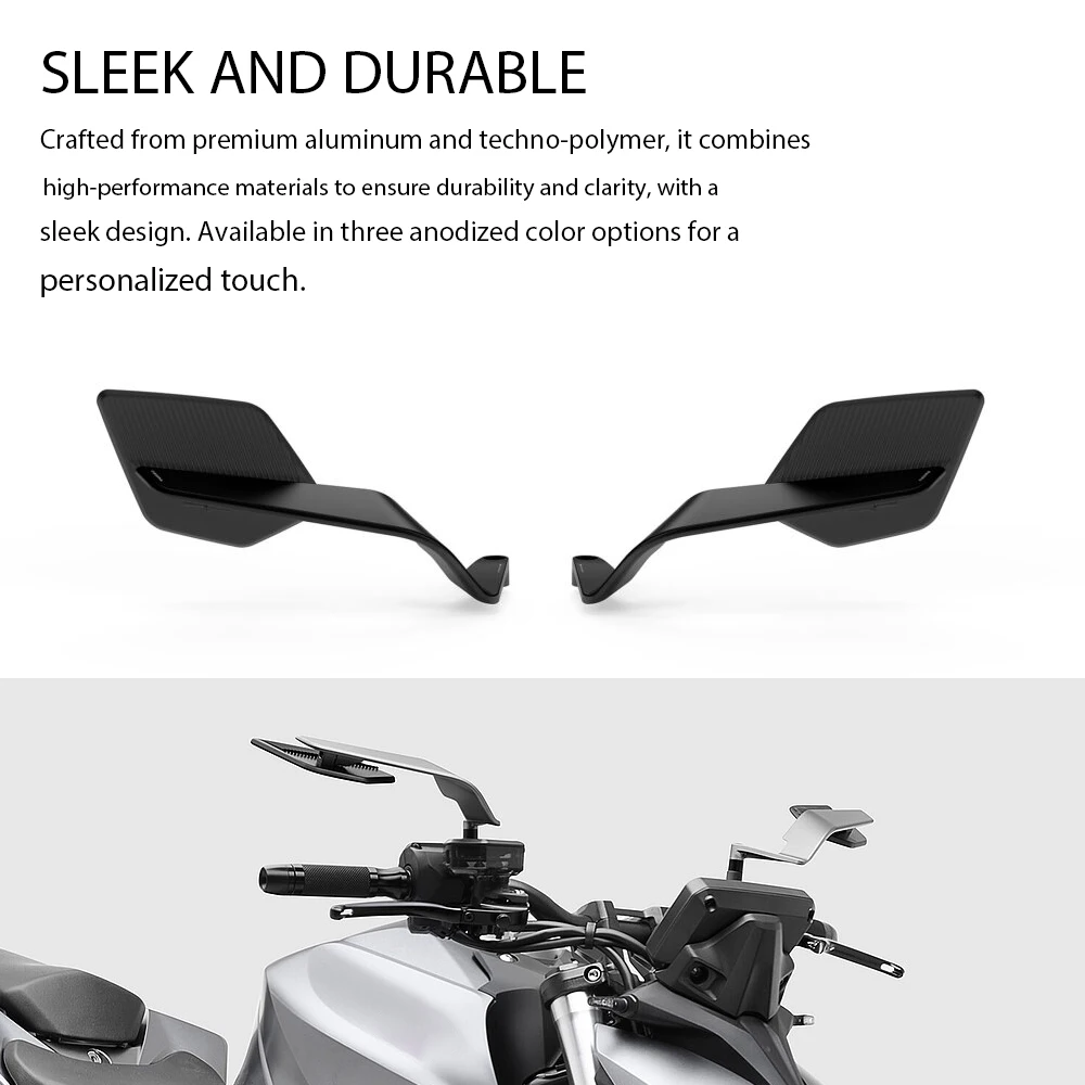 

Зеркало бокового вида для мотоцикла Honda Hornet CB1000 2025, комплекты зеркал заднего вида, регулируемое вращение