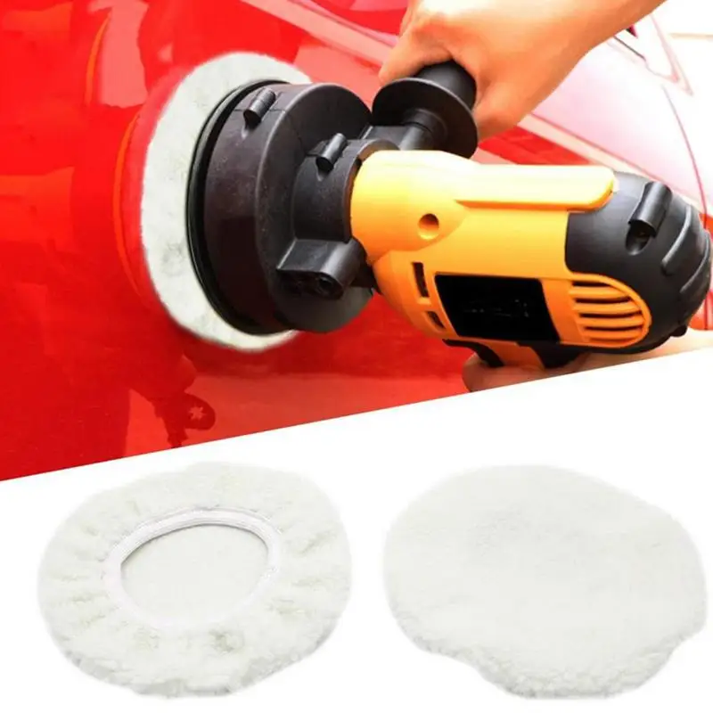 Car Polisher Pad Bonnet Microfiber Buffing Pads For Drill For Polishing vehicle Wash Equipment For SUV Truck RV Sports Car Sedan