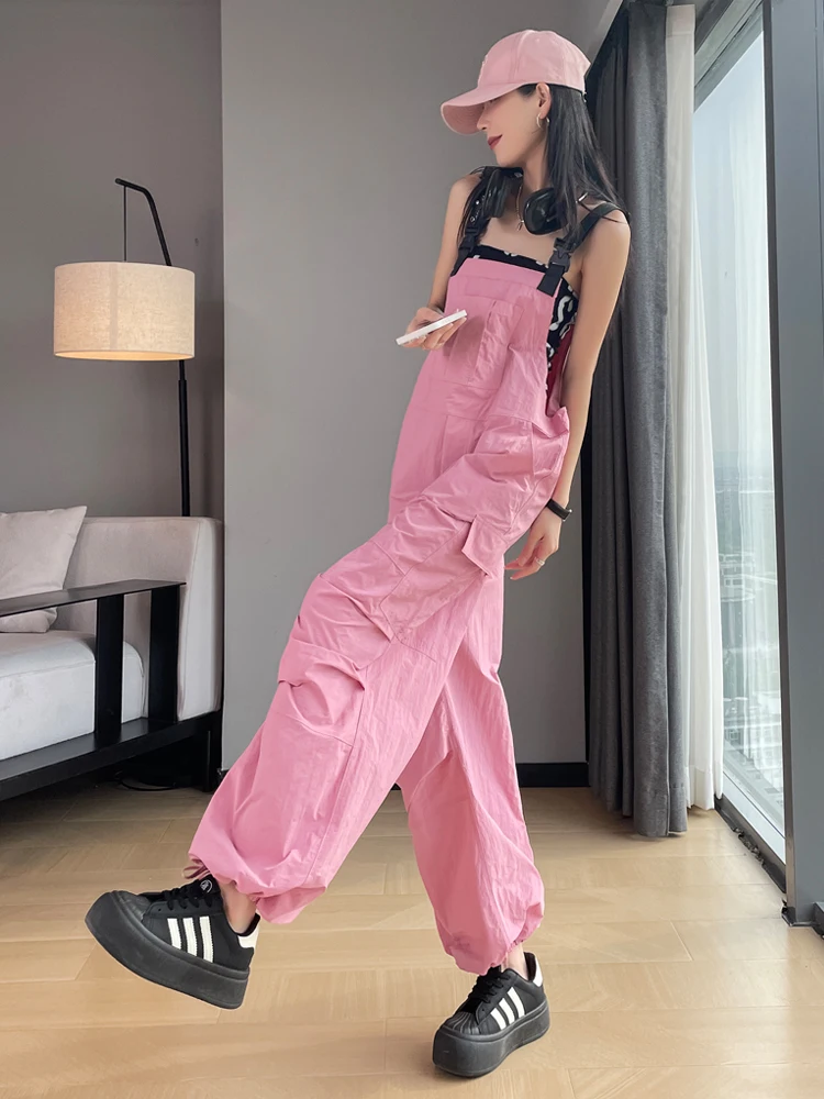 

Qui Dry Спецодежда Комбинезоны женские летние тонкие новые свободные антивозрастные утягивающие брюки Lazy Sle длинные брюки с высокой талией