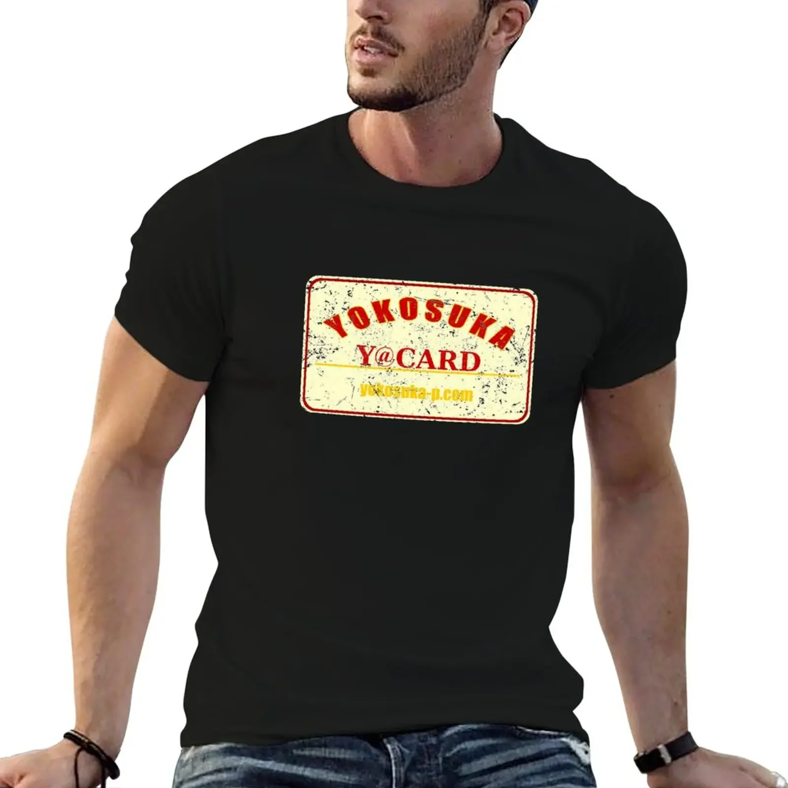 

Yokosuka Internet Cafe T Shirt T-Shirt Luxury man blue lock anime tshirt men clothings
